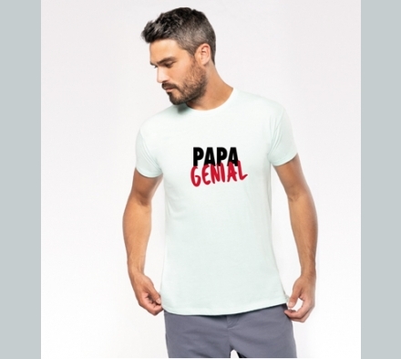 T-shirt Papa Génial
