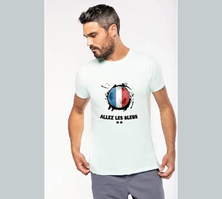 T-shirt + drapeau France